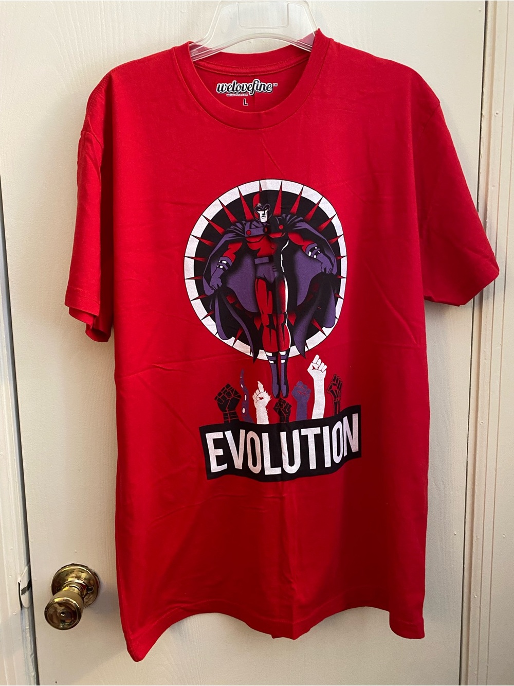 Unisex WeLoveFine + Marvel Comics Magneto Graphic T-Shirt (L)
